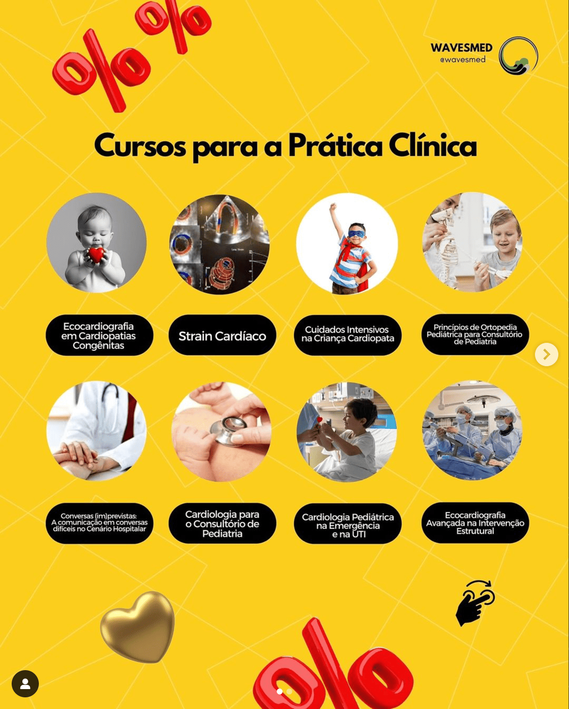  Quais sao os cursos WavesMed?