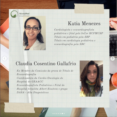 Katia Menezes Claudia Cosentino Curso Preparatório Prova Titulo Especialista Ecocardiografia Wavesmed