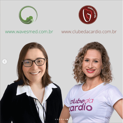 Clube da cardio ecocardiograma veias pulmonares Wavesmed