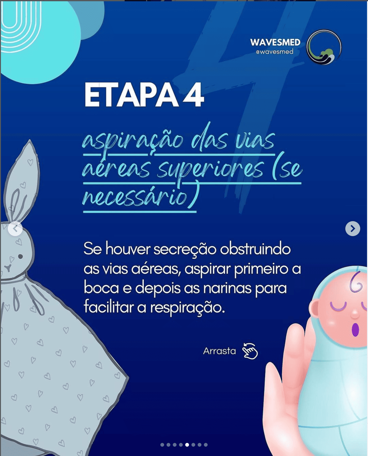 Aspirar vias aéreas reanimação Neonatal Wavesmed