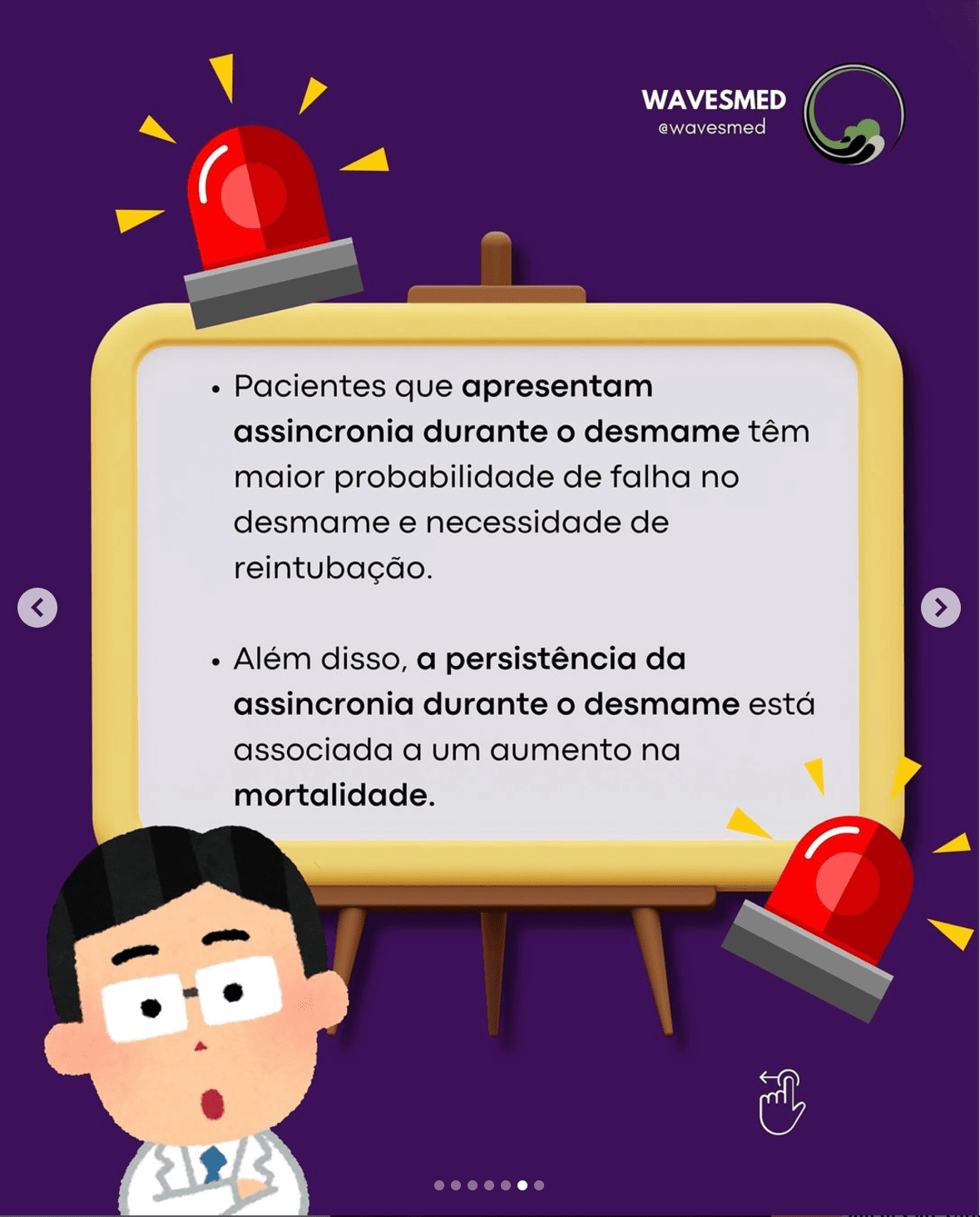 Desmame Ventilacao Mecanica Assincronia na ventilacao Mecanica Wavesmed