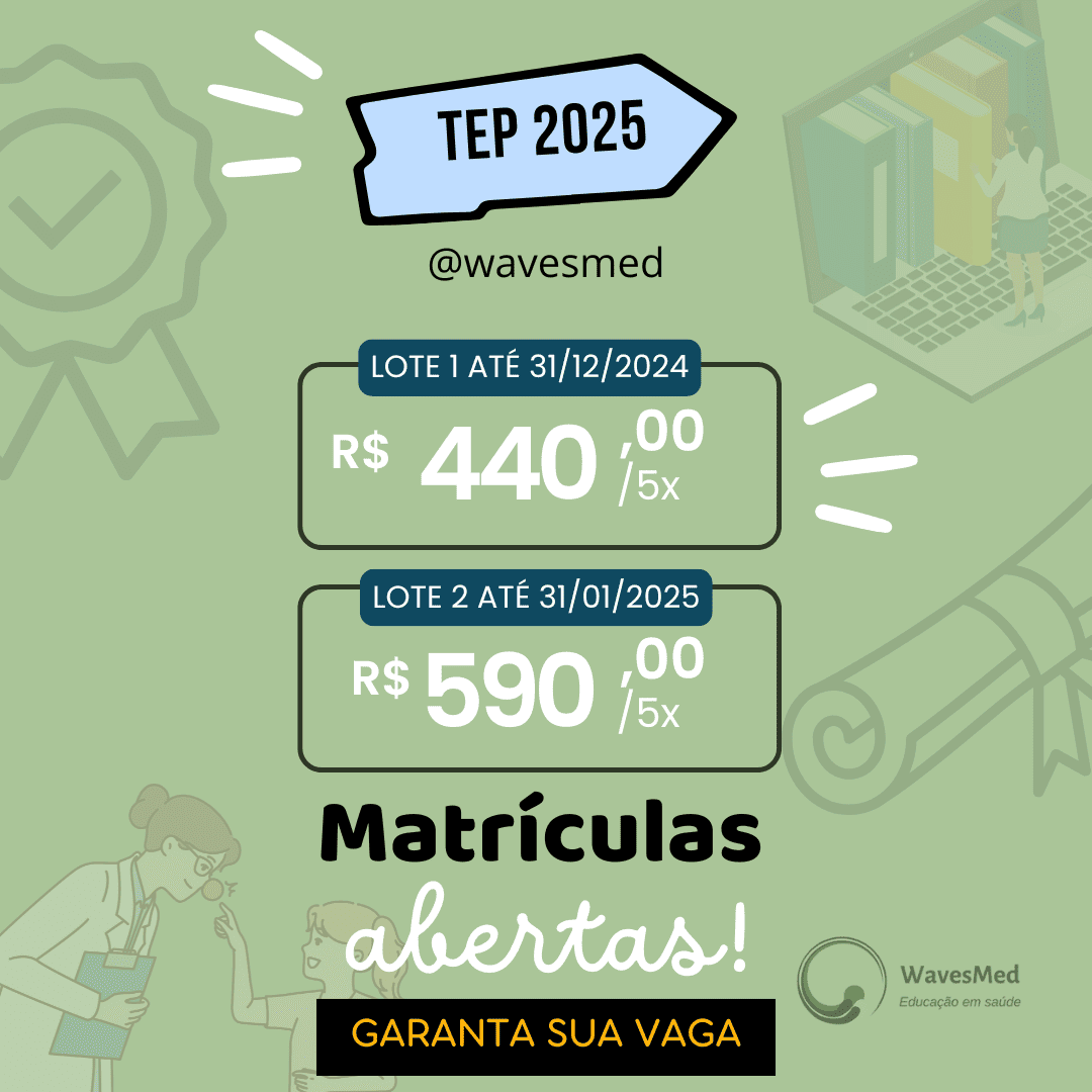 Curso Prova de Titulo de Pediatria TEP 2025 Wavesmed