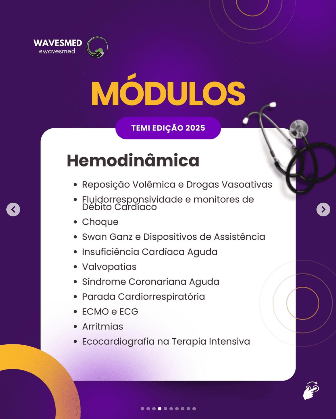 Hemodinâmica fluidorresponsividade Curso prova de Titulo Terapia- Intensiva Adulto TEMI Wavesmed