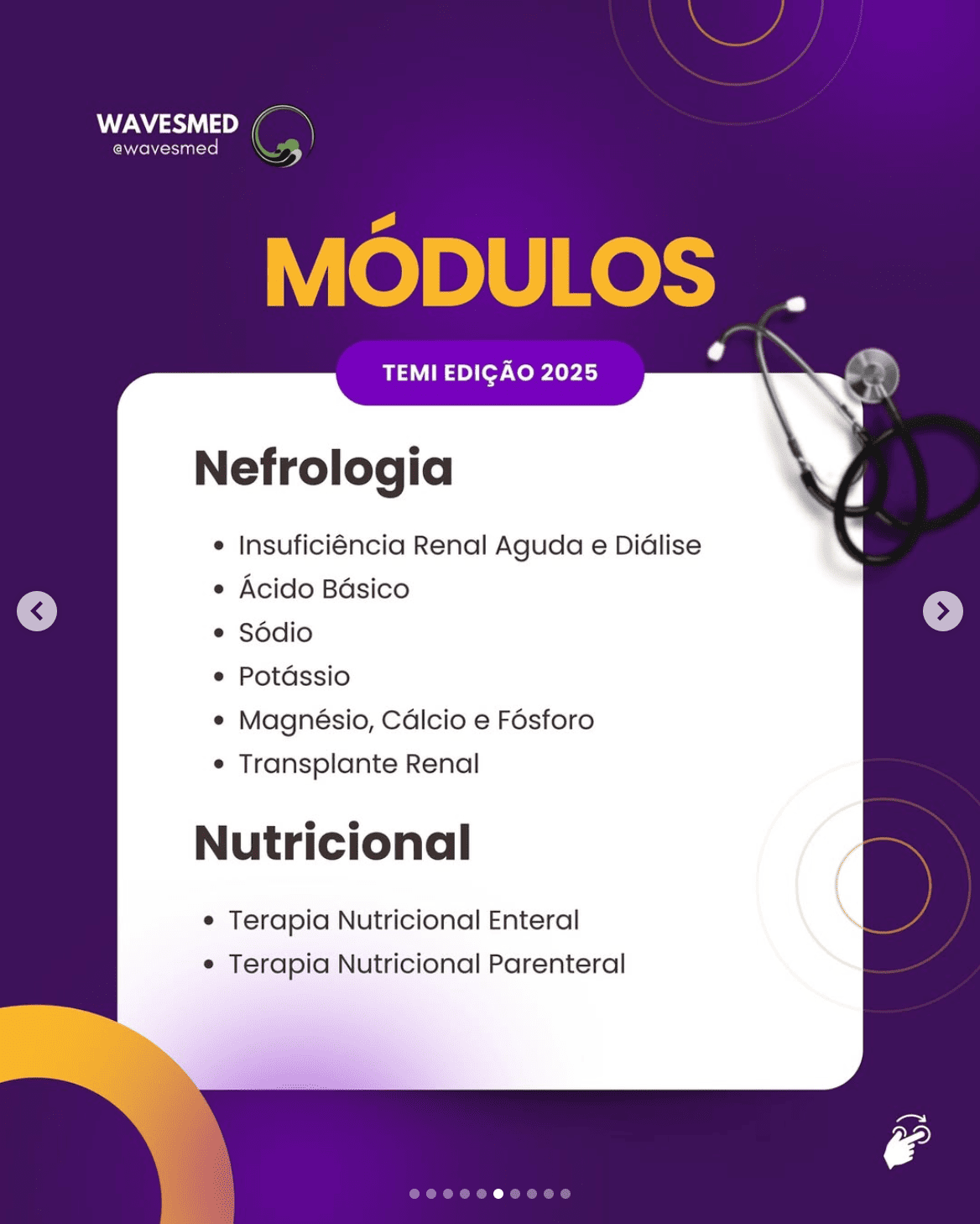 Nefrologia Nutricional Curso Prova de Titulo Terapia Intensiva Adulto TEMI Wavesmed