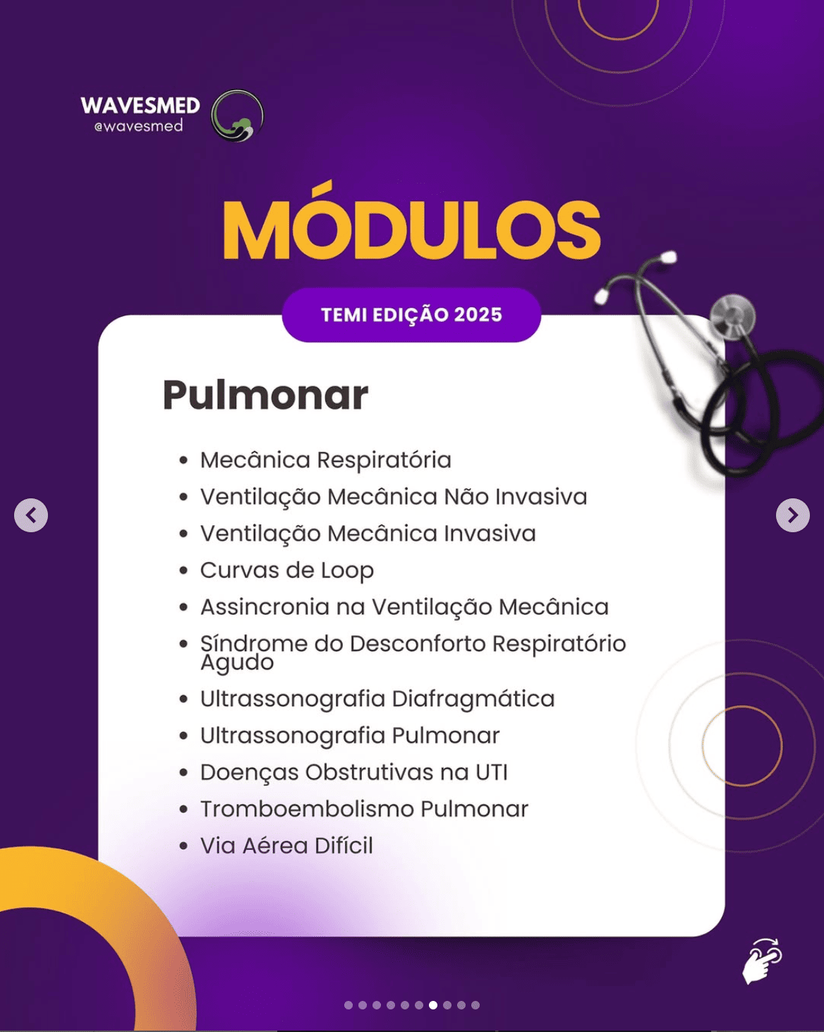 Pulmonar Curso Prova de titulo terapia intensiva Adulto TEMI Wavesmed