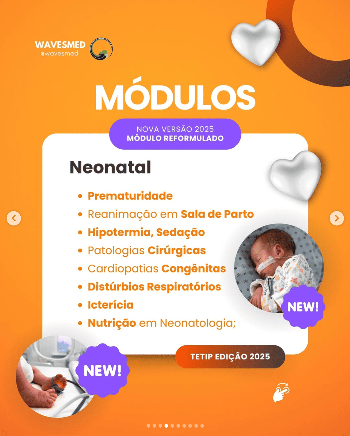 Neonatal Prematuridade Curso Prova Titulo Terapia Intensiva Pediátrica TETIP Wavesmed