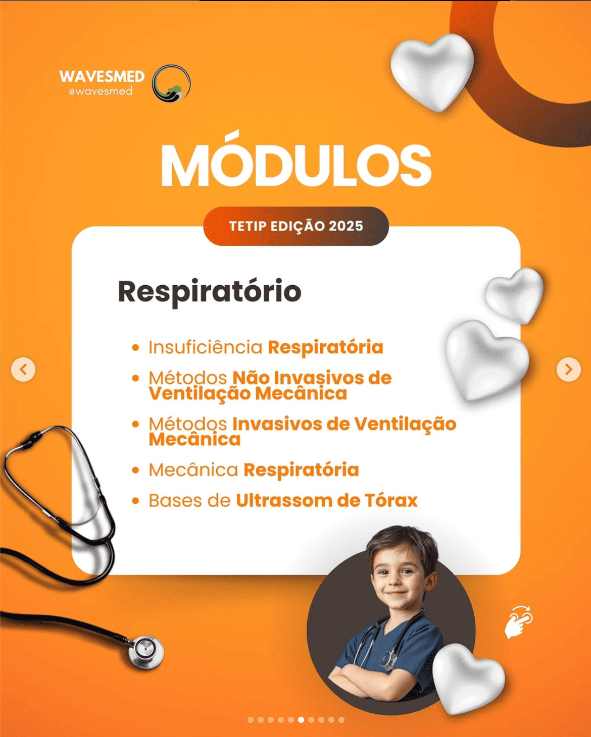 Respiratório Ventilação Mecânica Curso Prova Titulo Terapia Intensiva Pediátrica TETIP Wavesmed