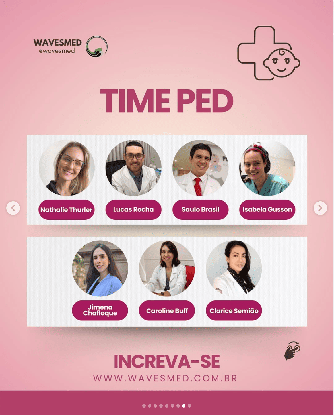Nathalie Thurler Saulo Brasil Curso Prova de Titulo Pediatria TEP Wavesmed