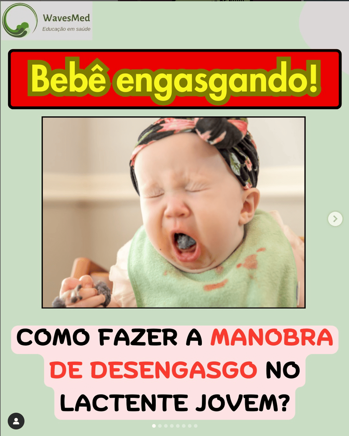 Manobra Desengasgo Lactente Wavesmed