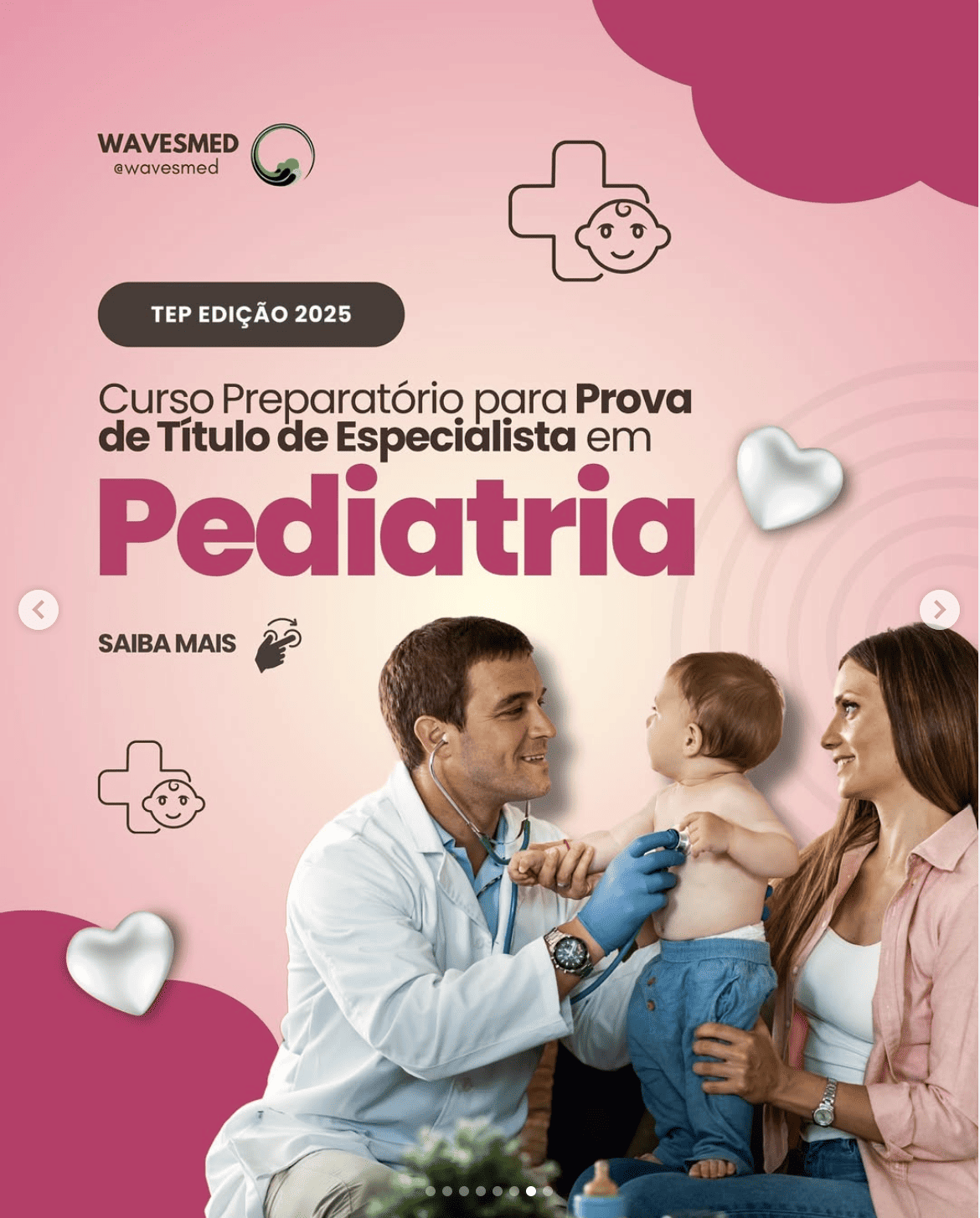 Curso pediatria TEP manobra desengasgo lactente Wavesmed