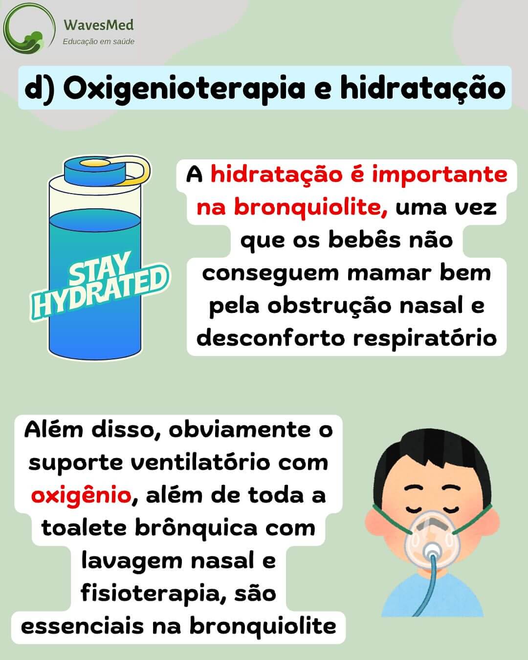 Tratamento Oxigenioterapia bronquiolite TETIP Wavesmed