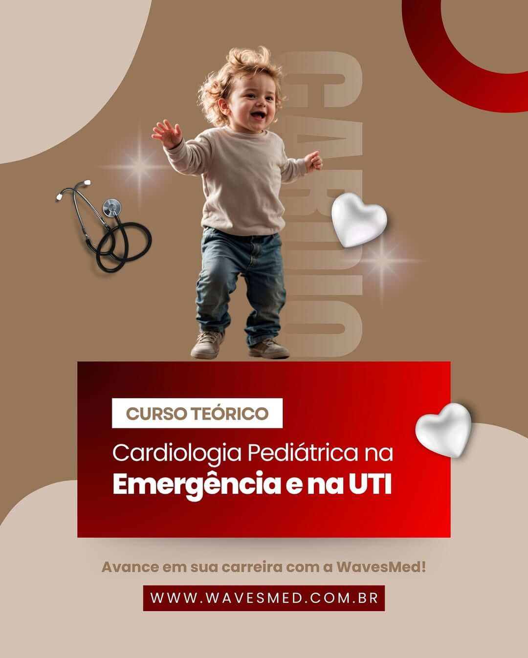 Curso Emergências Cardiológicas Pediátricas Wavesmed