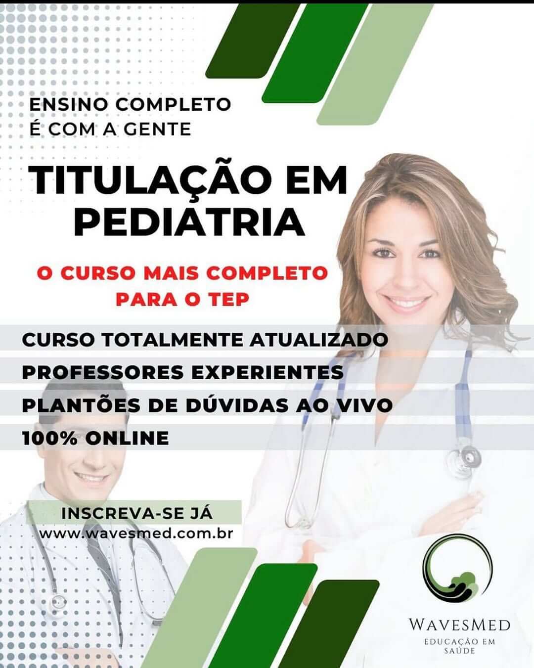 Curso Preparatório para a Prova de titulo de Pediatria Wavesmed