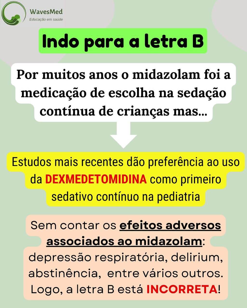 precedex sedação uti pediátrica wavesmed