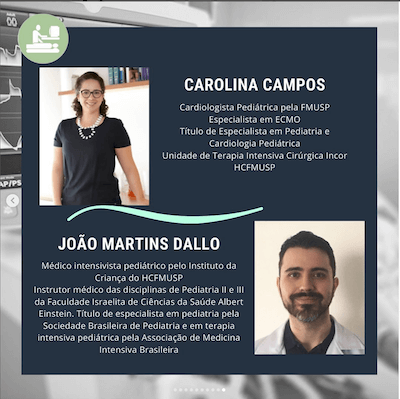 Dra Carolina Campos  Dr Joao Martins Dallo  Curso prova de título de terapia intensiva pediátrica (TETIP) Wavesmed