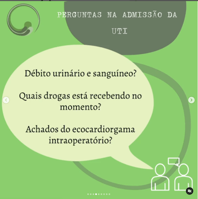 Pós operatório de cirurgia cardíaca pediátrica Wavesmed  Perguntas: Débito urinário?